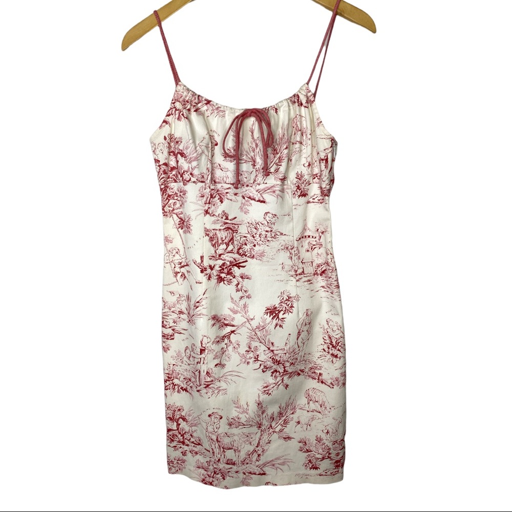 Cynthia Rowley Sweetheart French Toile Dress Size: 6